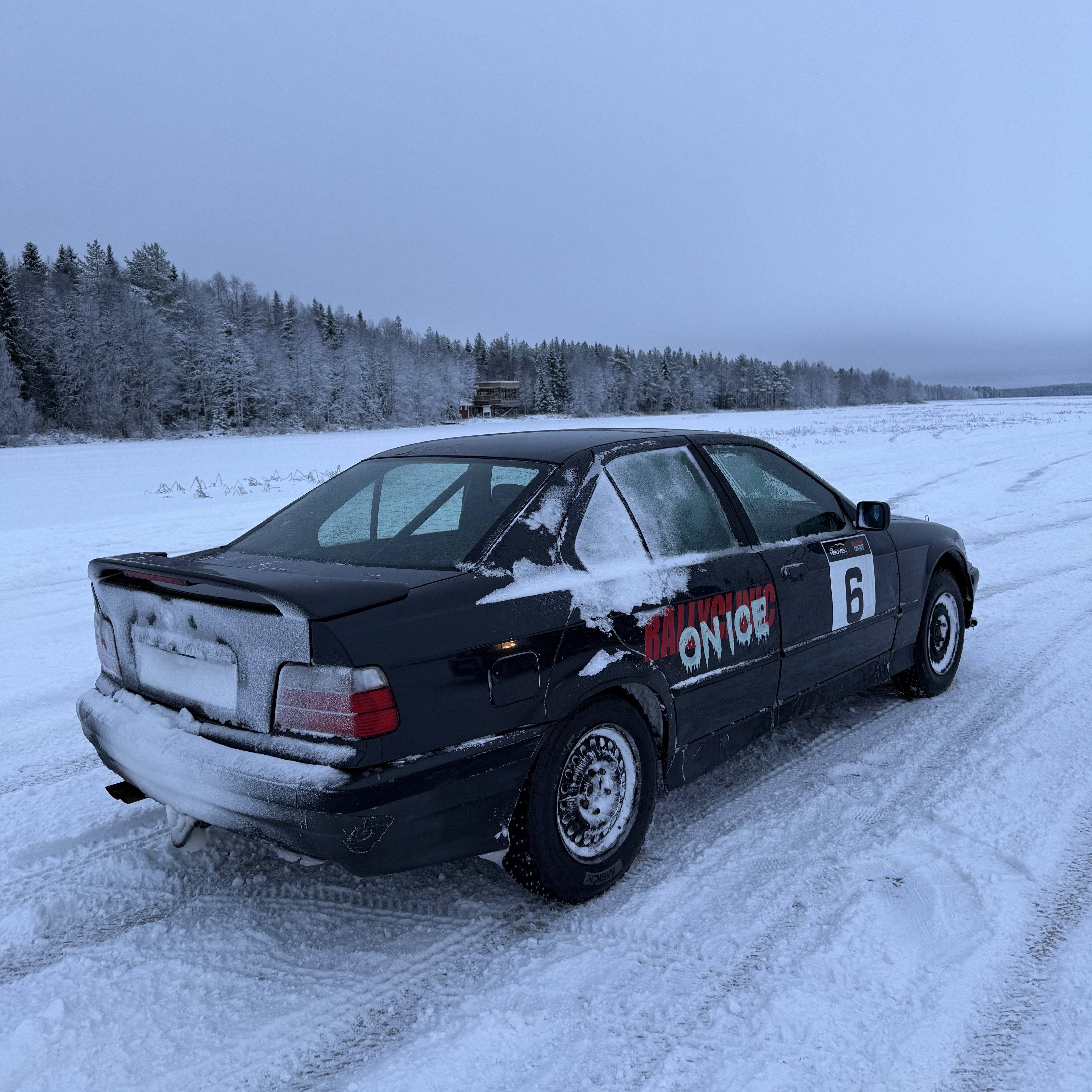 Rally car experience with professional driver