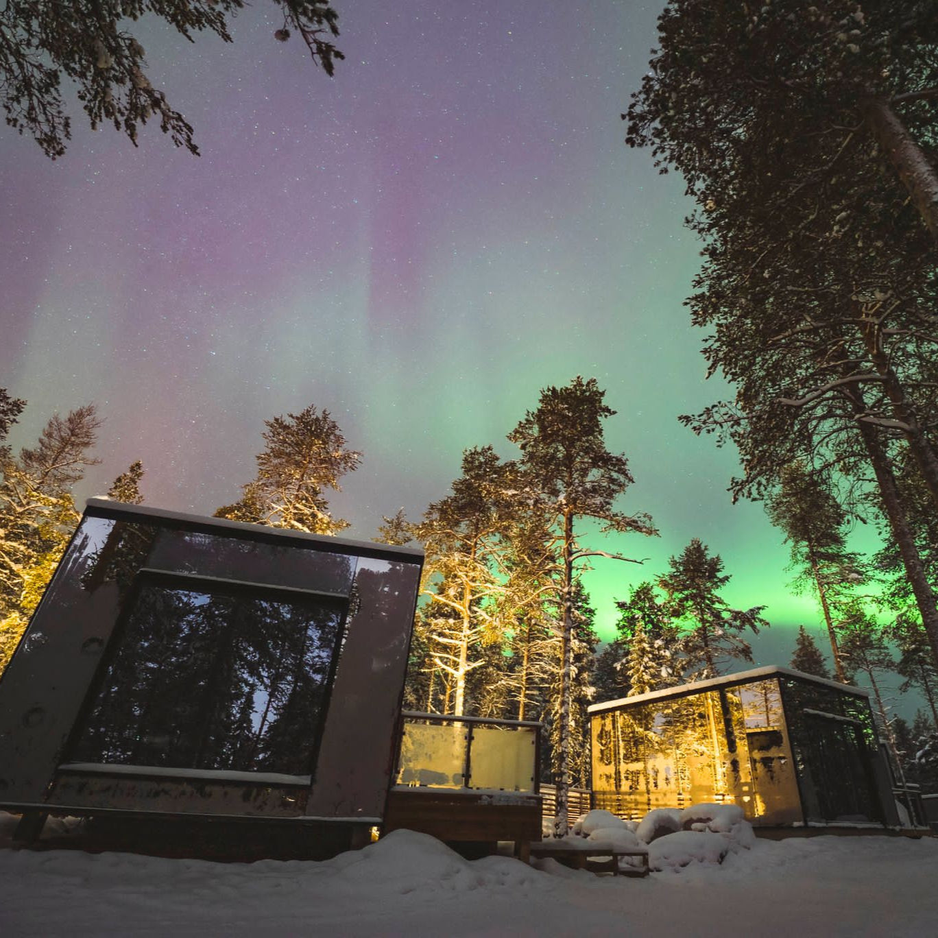Most unique sleeping experience in Lapland with cozy cottages under Northern Lights in Rovaniemi by Your City Guide