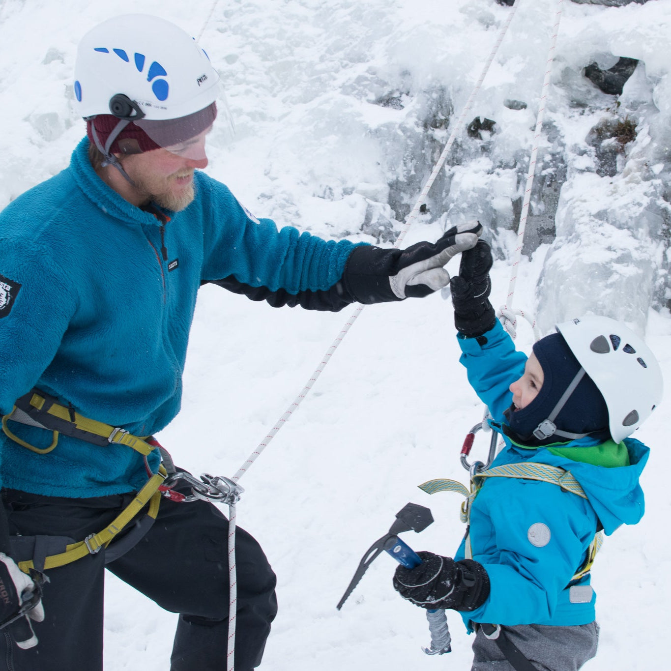 Kid’s Ice Climbing Adventure in Pyhä Lapland