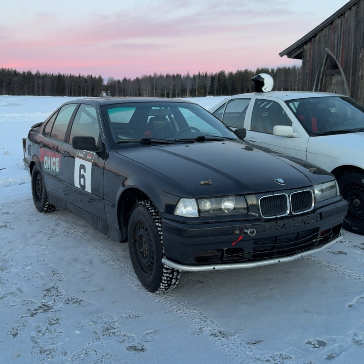 Rally car experience with professional driver